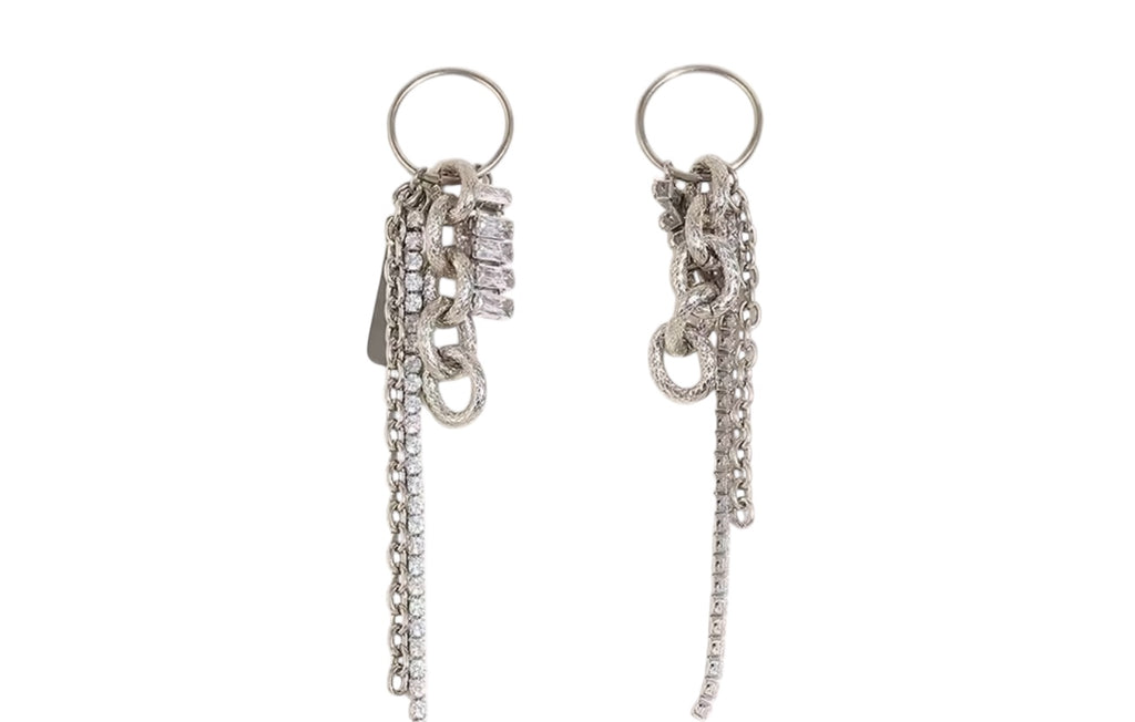 Dangle chain earrings
