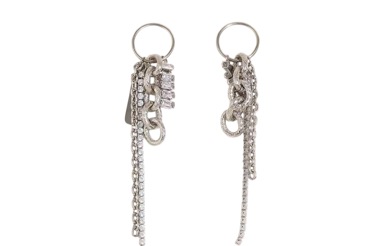 Dangle chain earrings